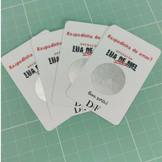 Tag raspadinha - operação lua de mel (personalizável) em Oferta na Shopee