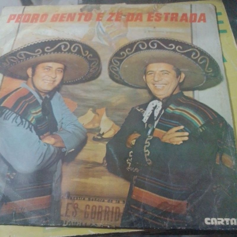 LP- PEDRO BENTO E ZÉ DA ESTRADA( CARTAZ )