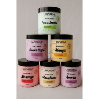 Esfoliante Corpo e Rosto Skincare Laborene 500g Auxilia no Clareamento de Áreas Escuras em Oferta na Shopee