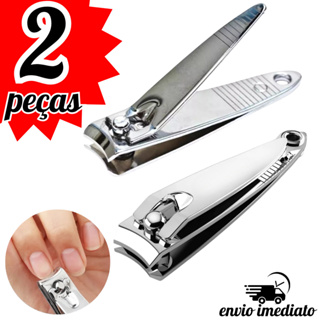 Cortador de Unha Inox 5,5cm com Corrente Resistente Corte Preciso em Oferta na Shopee