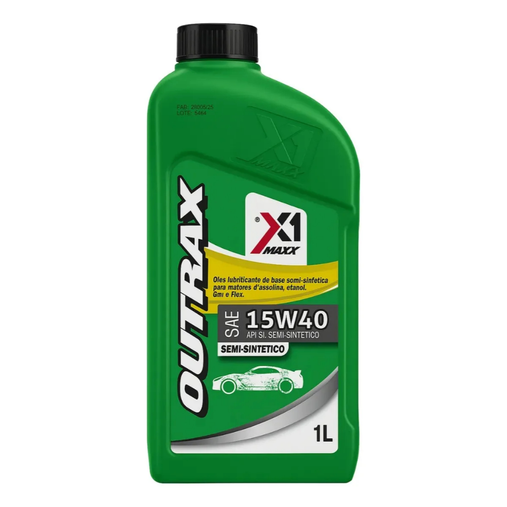 Oleo 15w40 Semissintetico Para Carros Óleo Motor Semi Sintetico X1 Maxx  Lubrificante Carro Novo em Oferta na Shopee