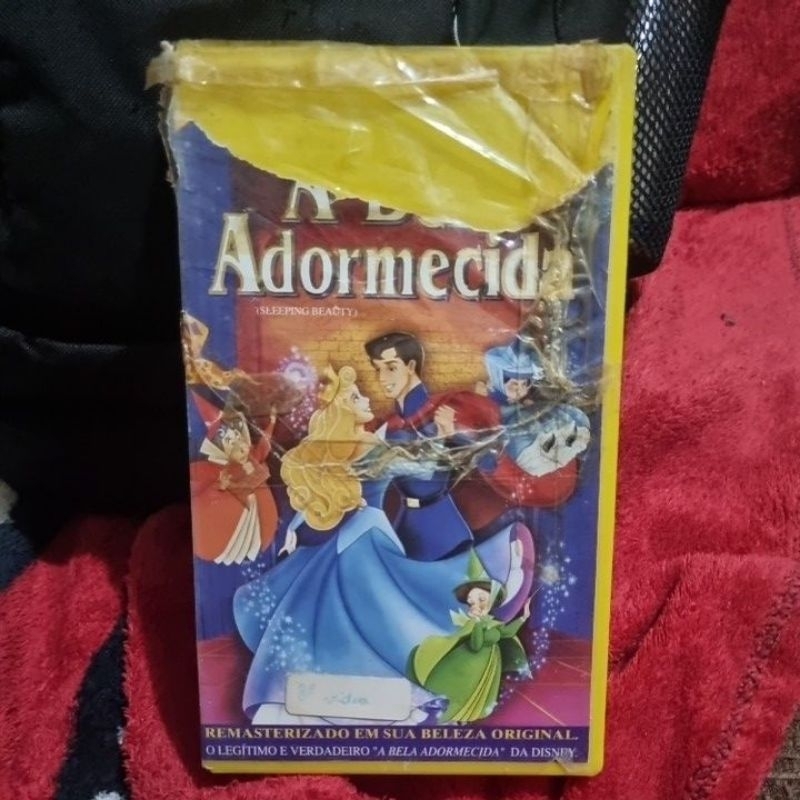 VHS Disney – A Bela Adormecida | Raro Dublado | Colecionador