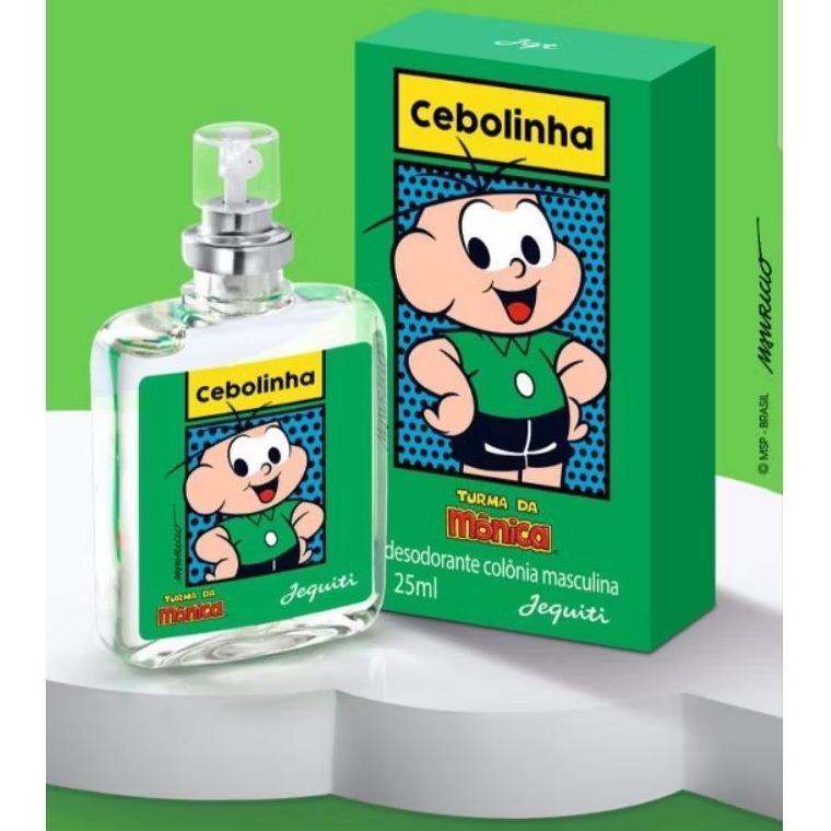 Turma da Mônica Perfume Cebolinha Desodorante Colônia Jequiti 25ml