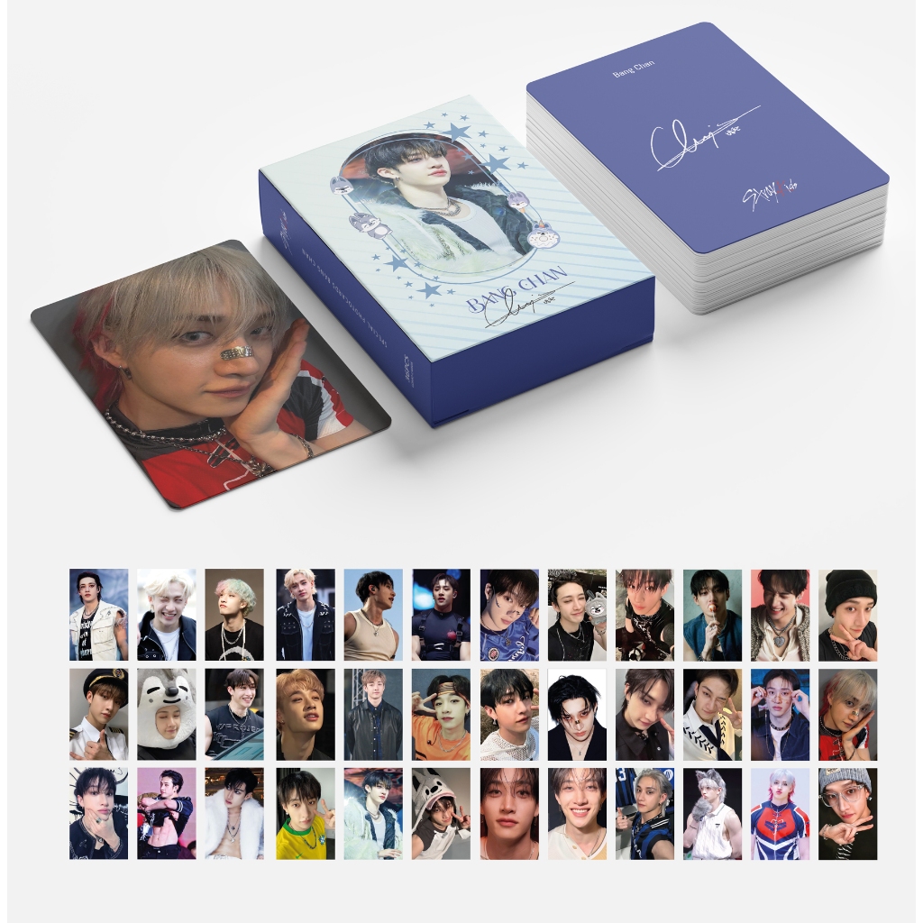 36 Pcs Photocards Lomo Cards Stray Kids SKZ K-pop Idols Cartões fotos