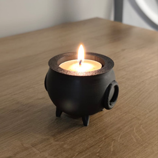 Porta Vela Caldeirão de Bruxa em Oferta na Shopee