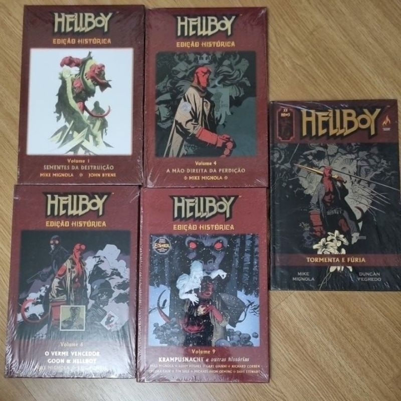 Hellboy Edição Histórica (lacrados)