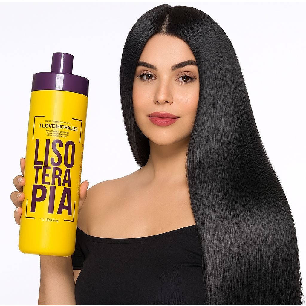 Progressiva Orgânica Gloss Sem Formol Lisoterapia Original 1 Litro - Liso Imediato