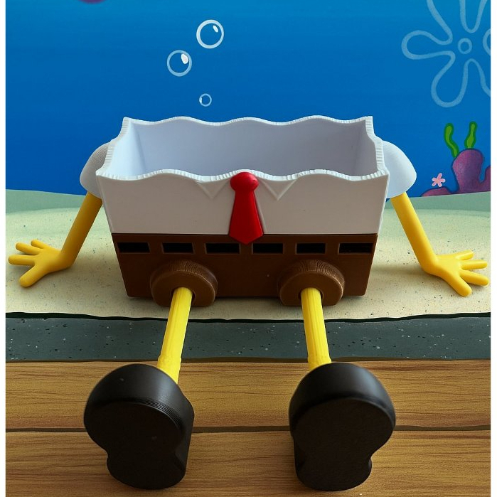 Suporte Bucha Louça Bob Esponja ou Patrick - Escolha o seu