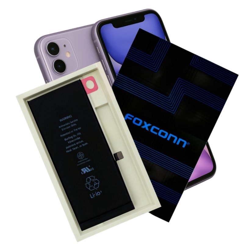 Bateria Foxconn Para Iphone 6s 7 7g 8 8g 7 Plus 8 Plus X Xr XS Max Iphone 11 12 SE2020 Se 20 Maior Tempo de Carga