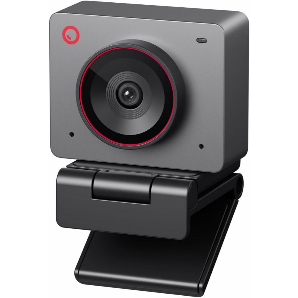OBSBOT Meet 2 4K Webcam 60FPS Com Sensor de 1/2” Enquadramento e Foco Automático AI Modo Beleza Leve HDR Para Streaming