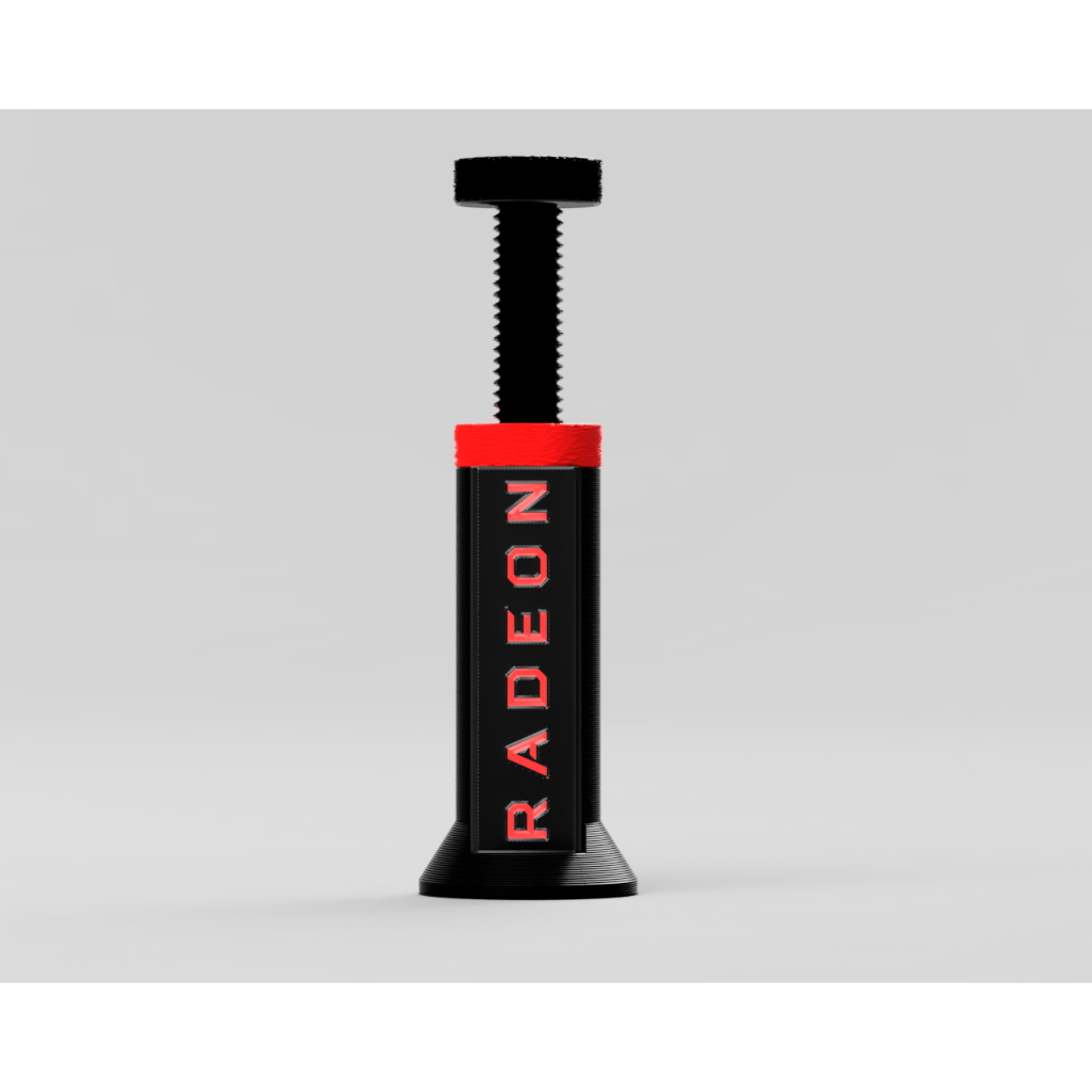 Suporte para Placa de Vídeo Radeon AMD – Impresso em 3D | Estabilidade e Estilo