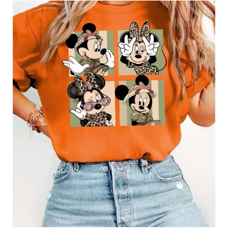 Camiseta Feminina Minnei  Varias cores 100% algodão Envio Imediato em Oferta na Shopee