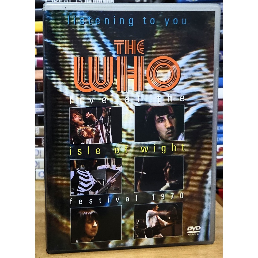 DVD The Who - Listening To You Live At The Isle Of Wight Festival 1970 (Original Seminovo)