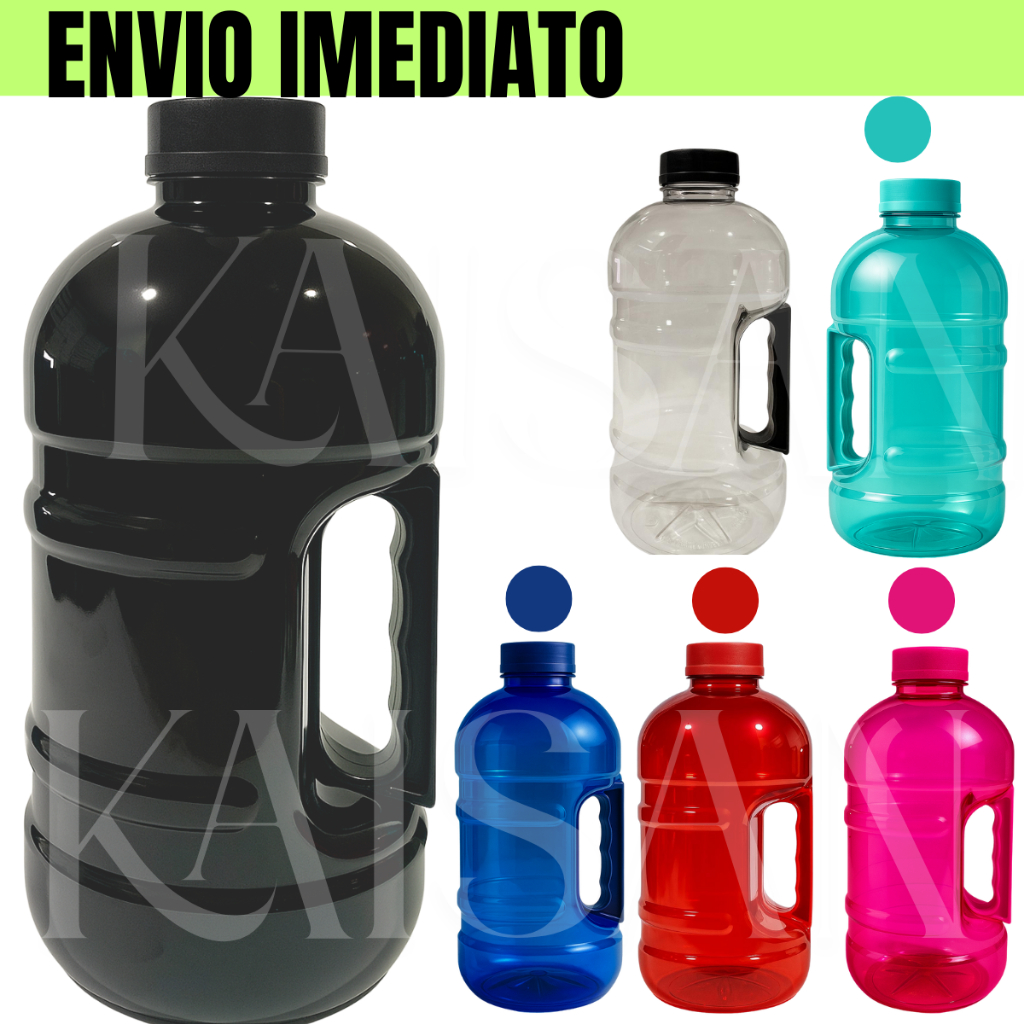 Garrafa de Água Com Alça Galão Antigotejamento Academia Squeeze 1.8ML ENVIO IMEDIATO em Oferta na Shopee