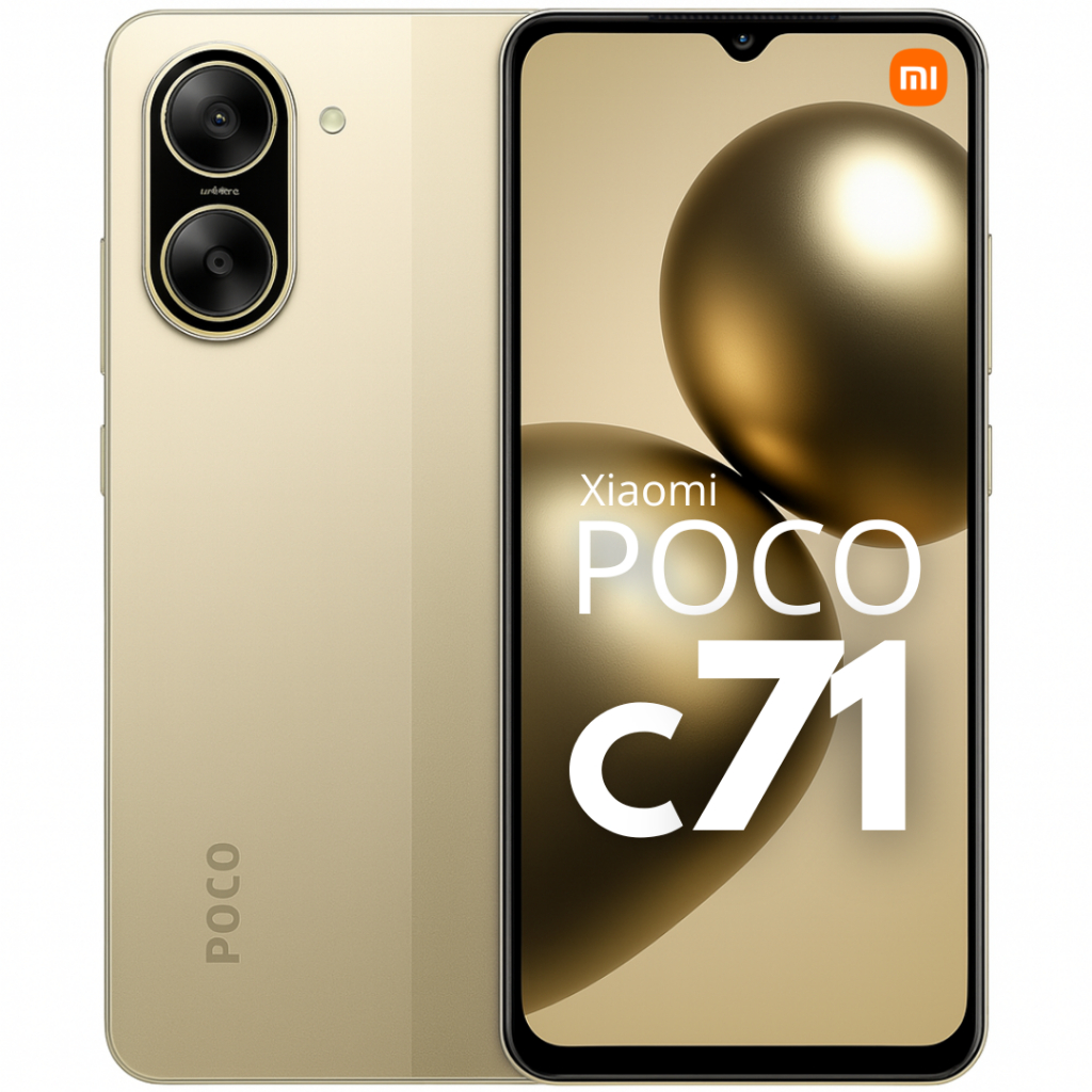 Lançamento POCO C71 128GB 8GB RAM | Câmera 50MP | Bateria 5000mAh | Original Xiaomi com Garantia ✔️