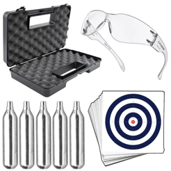 Combo Maleta Rigida Combar + 5 Ampola de recarga 12g + Oculos e Alvos