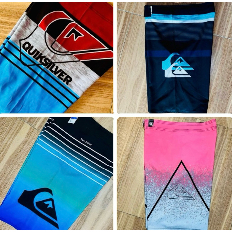 Kit 3 Bermudas, Tactel, Agua, Piscina, Praia, Elastano, Masculina,Estampada, Surfe, Secagem Rápida,