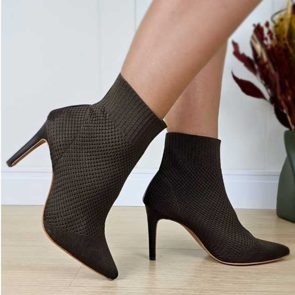 Bota Meia Salto Fino: Onde Comprar | BuscaProdutos