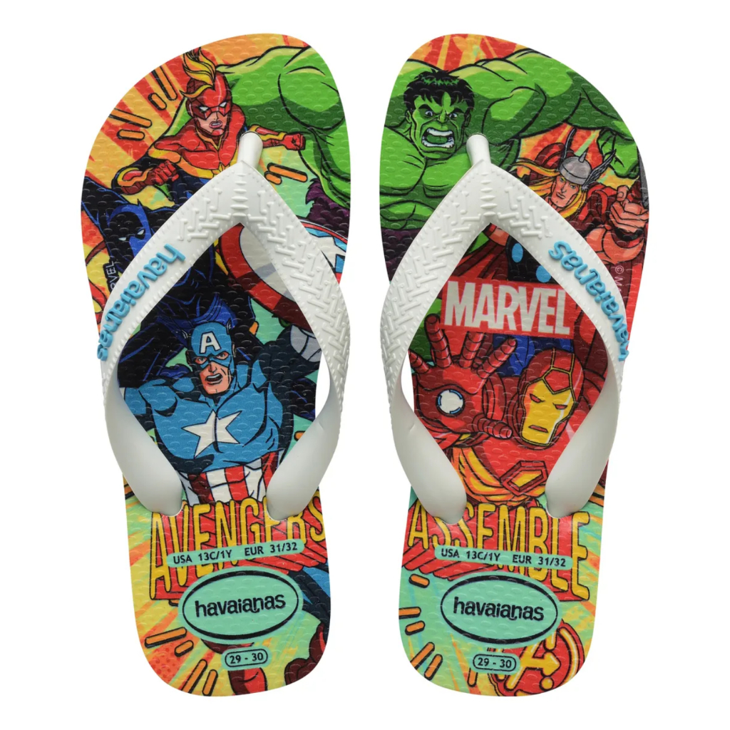 CHINELO SANDALIA  HAVAIANAS KIDS TOP MARVEL II ORIGINAL