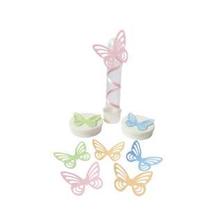 Borboletas de Papel - 100 unidades - decoração de Festa - Lembrancinhas - topo de bolo jardim