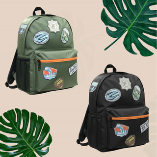 2027 Nova Mochila Juvenil Masculina Casual Descolado || Mochila Escolar Dinosaur Jungle Adventure MM9151