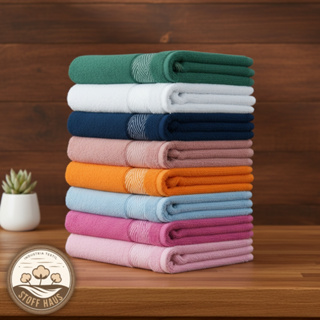 Kit 10 Toalhas de Banho Spa Deluxe Banhão 100% algodão 65x120cm p/ DIa a Dia em Oferta na Shopee