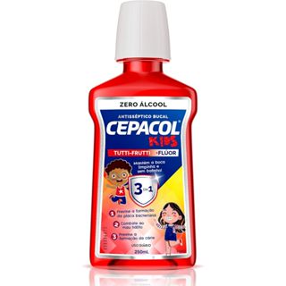 Enxaguante Bucal Cepacol Tutti-Fruit 250ml em Oferta na Shopee