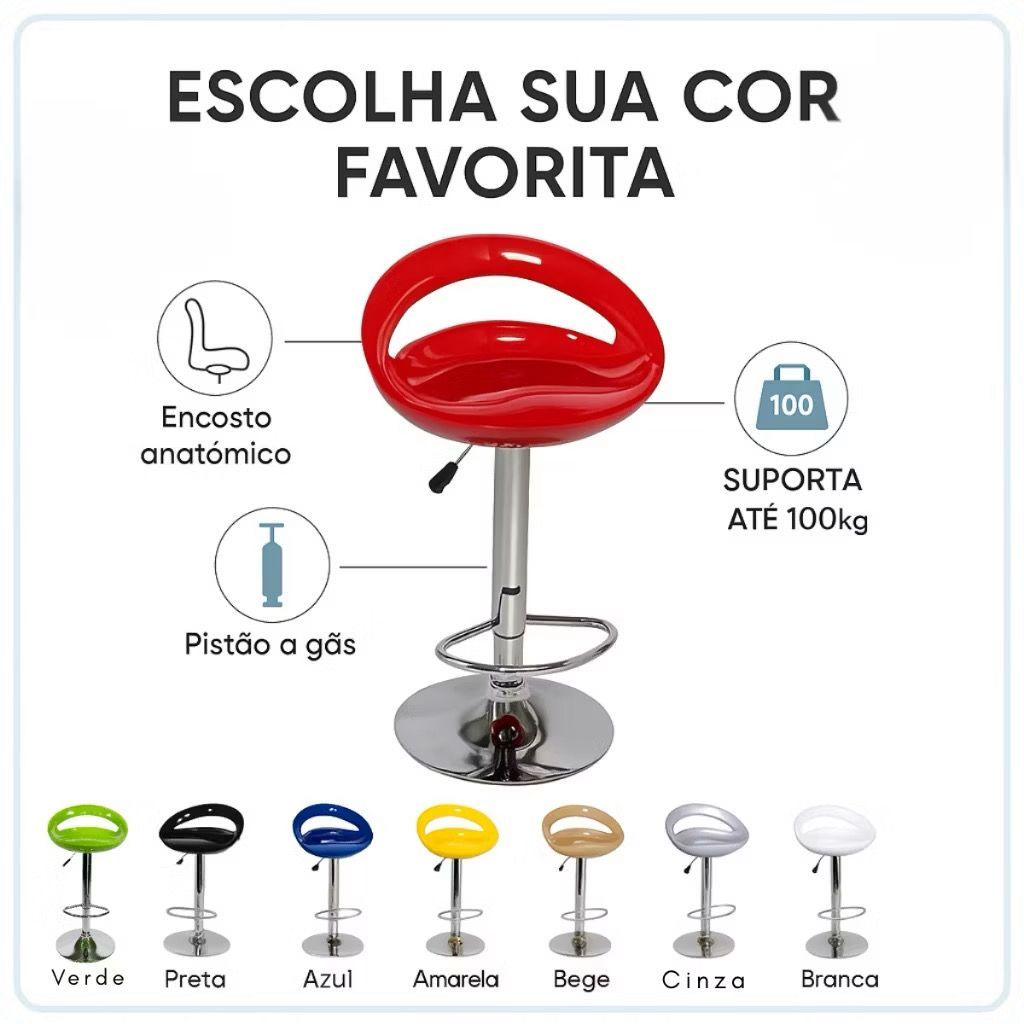 Assento Banqueta Abs: Onde Comprar | BuscaProdutos