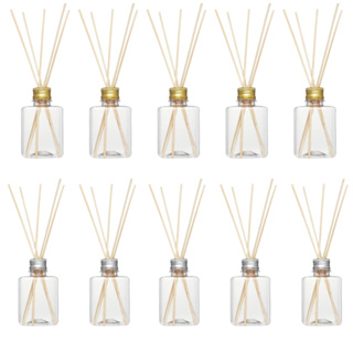 Kit 10 Frasco Aromatizador Ambiente 250ml Pet Completo + 50 Varetas para Revenda em Oferta na Shopee