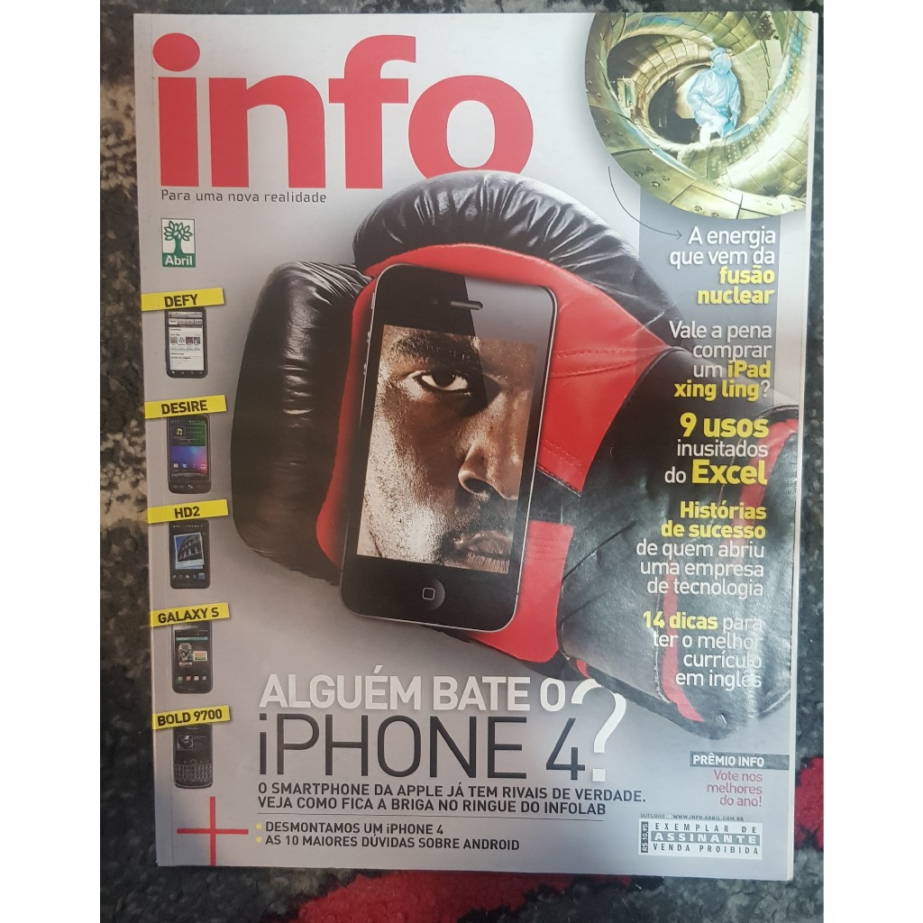 Revista EXAME - ALGUÉM BATE O IPHONE 4?