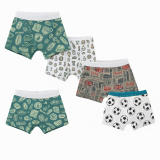Kit com 12 Cuecas Boxer Infantil Desenho 02 a 10 Anos Microfibra em Oferta na Shopee