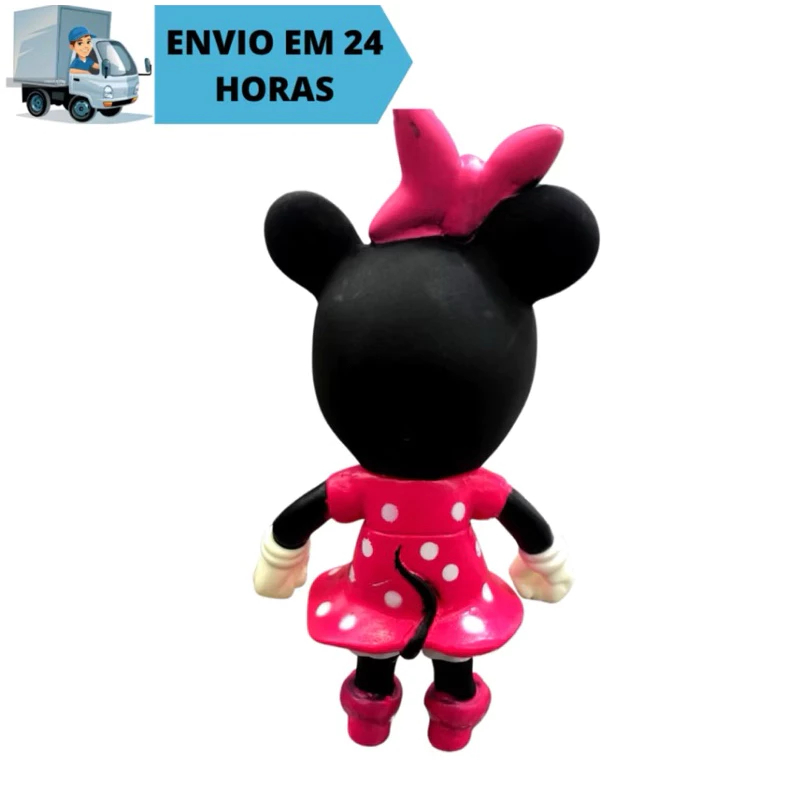 Kit Boneco Minnie Mouse + Caneca Personalizada