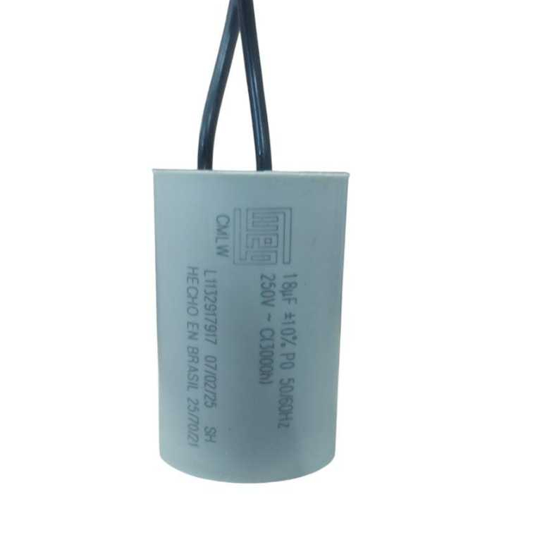 Capacitor Permanente Weg  18uf X 250v  Entrega Imediata