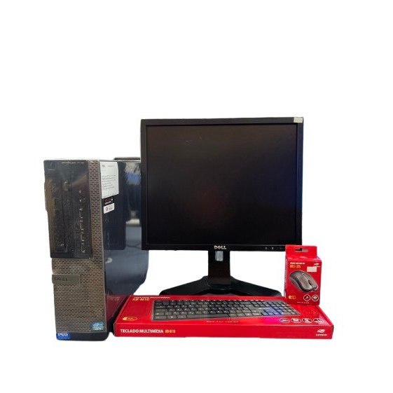 Computador Completo Dell i5 8gb 500gb HD Monitor 19" Teclado e Mouse