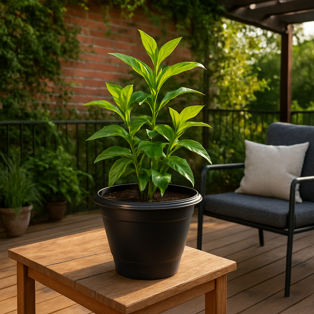 Kit Vaso Redondo 15 Litros Grande Preto Resistente Jardim Flores Plantas em Oferta na Shopee