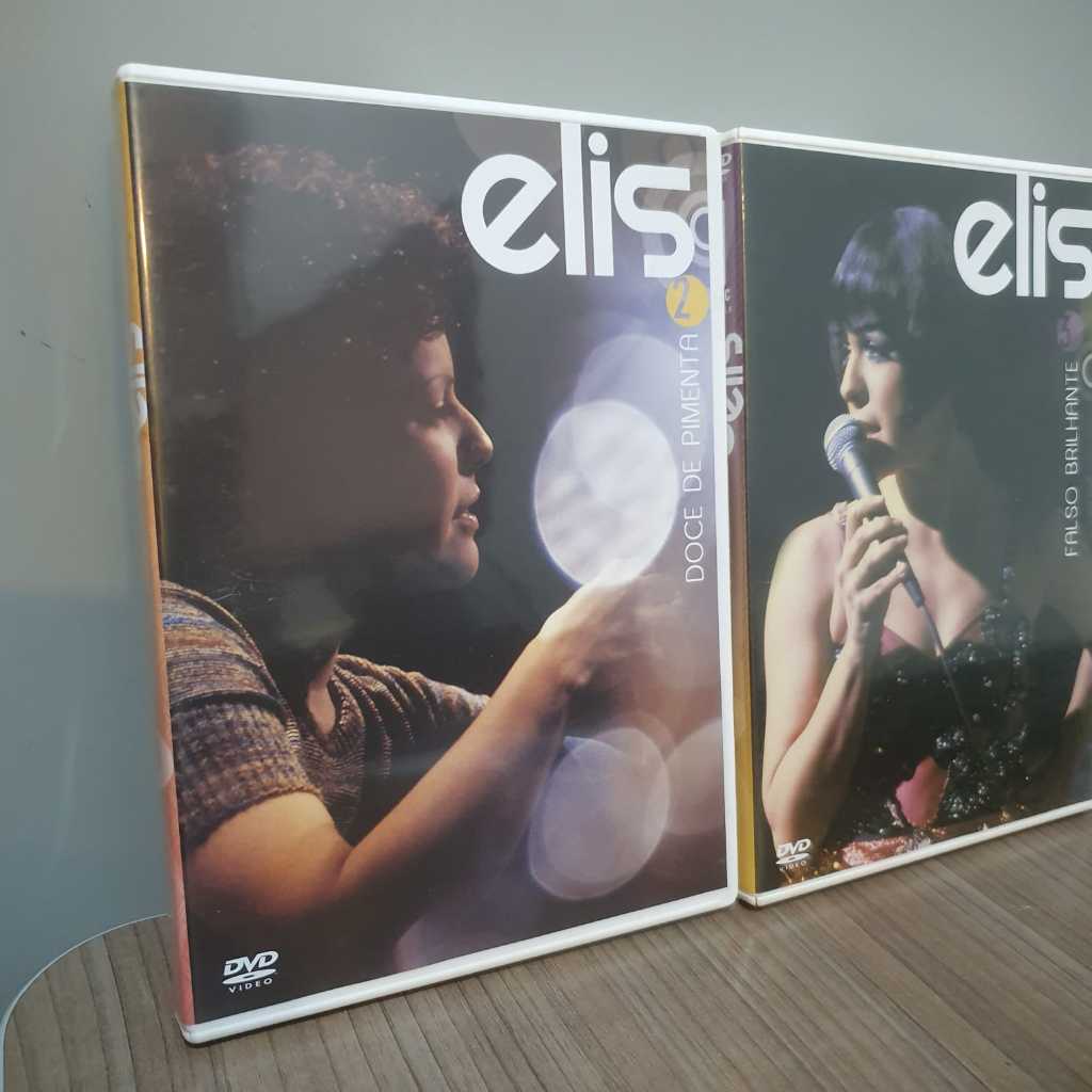 DVD Box Com 3 Elis Regina Na Batucada Da Vida Doce De Pimenta Falso Brilhante