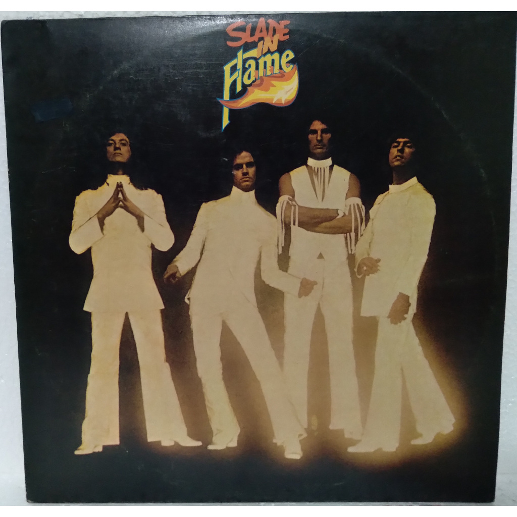 LP - Slade - Slade In Flame (Standing On The Corner, This Girl, Lay It Down) - 1975