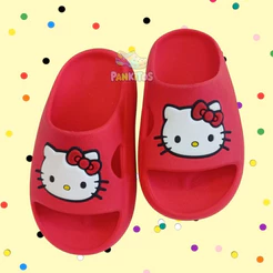 CHINELO INFANTIL SANDALIA FEMININA HELLO KITTY MODINHA VERAO CONFORTO DIA DIA LEVE MACIO