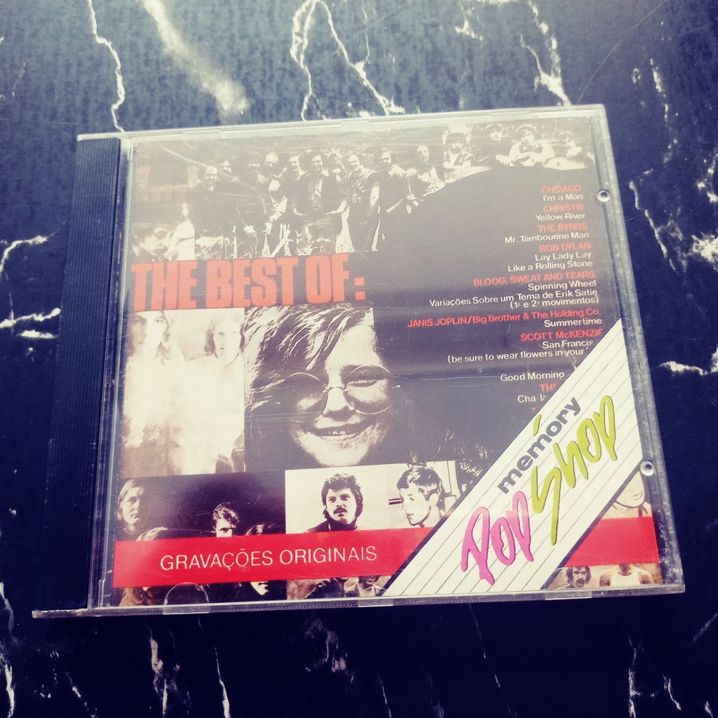 CHICAGO- THE BYRDS- BOB DYLAN- JANIS JOPLIN- BLOOD, SWEAT AND TEARS- CD RARO
