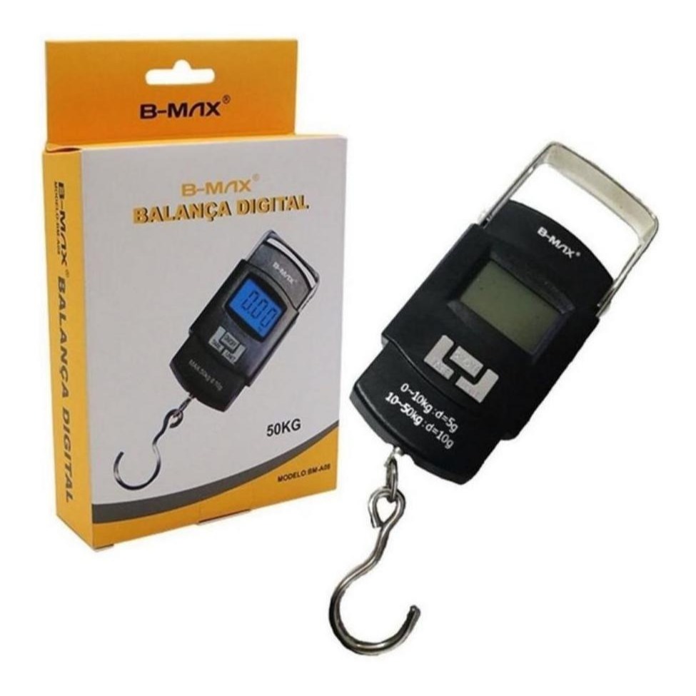 Balança Gancho Portatil  Digital 50 Kilos Fácil Uso
