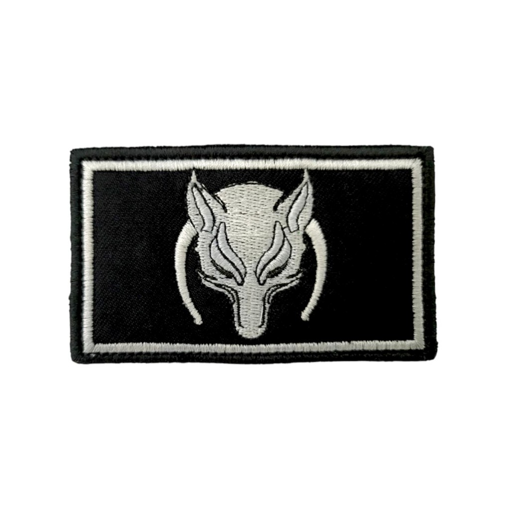 Patch Emblema Esquadrão WolfPack Bordado com Velcro Airsoft Paintball - Ponto Militar