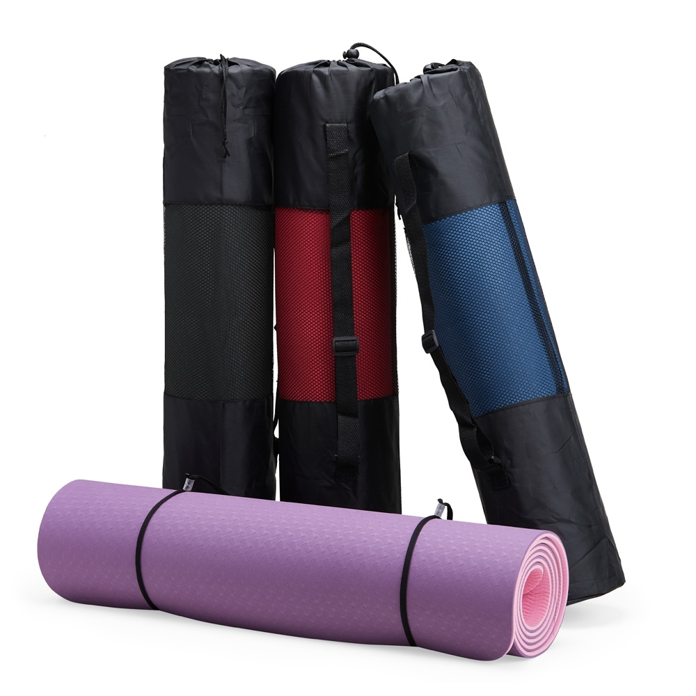 Tapete de Yoga Premium TPE com Bolsa – Conforto, Durabilidade e Segurança