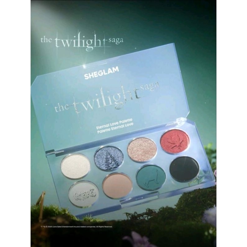 Paleta de Sombra  Eternal Love - The Twilight Saga ( Saga Crepúsculo) Sheglam ● Edição limitada