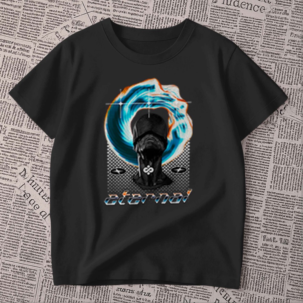 Camiseta estampada - eternal homem | alien futuristica | blusa unissex premium 100% algodão