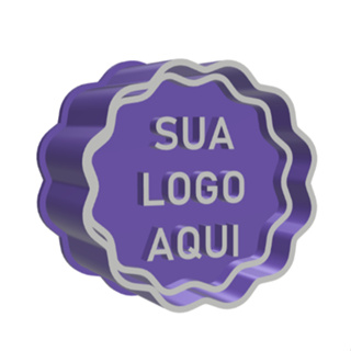 Ejetor Carimbos Modelador De Doces/Brigadeiro  Personalizado Com Sua Logo em Oferta na Shopee