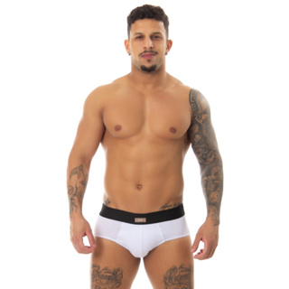 Cuecas Masculina Adulto Slip Fofo Divertido Cores Simples Cintura Média Algodão Costura Reforçada. em Oferta na Shopee
