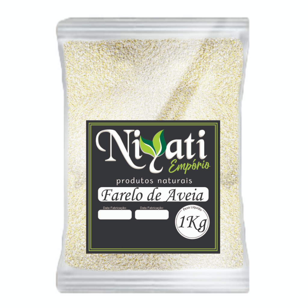 Farelo de Aveia 1kg Rica em Fibras em Oferta na Shopee