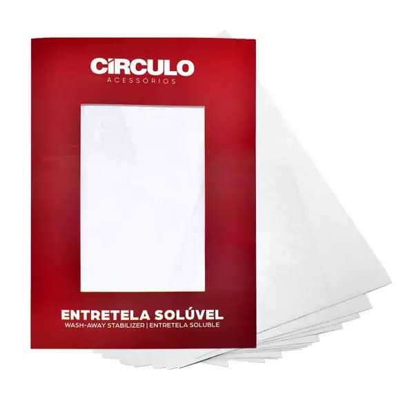 Entretela Hidrossolúvel Adesiva A4 | BuscaProdutos