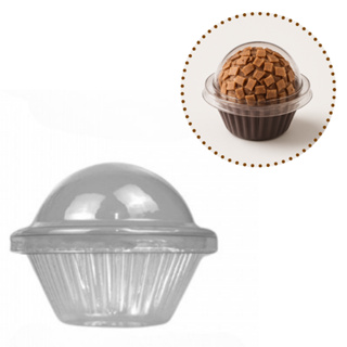 100 EMBALAGEM PARA BRIGADEIRO, BEIJINHO E DOCES INDIVIDUAL CANDY CUP TRANSPARNTE em Oferta na Shopee