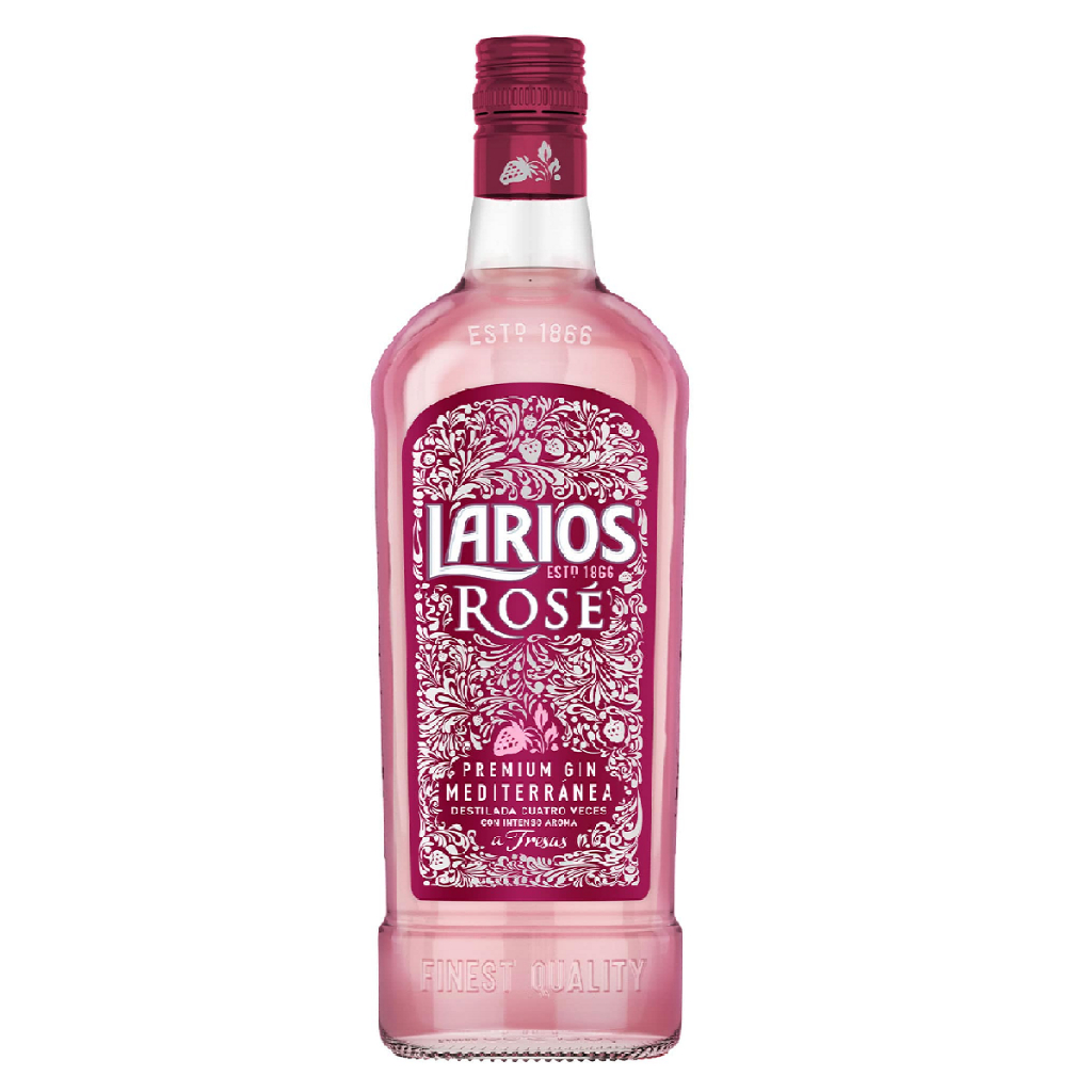 GIN LARIOS ROSE GARRAFA 700ML em Oferta na Shopee